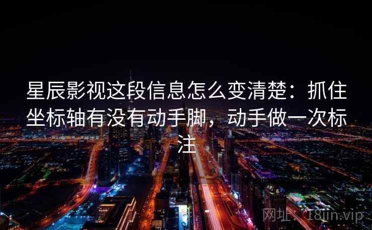 星辰影视这段信息怎么变清楚：抓住坐标轴有没有动手脚，动手做一次标注
